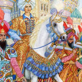 Шествие Ала-ад-Дина.