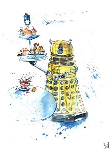 Далек и чай