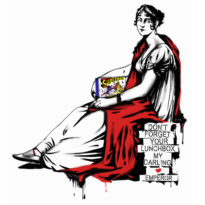 Don't forget your lunchbox my darling emperor