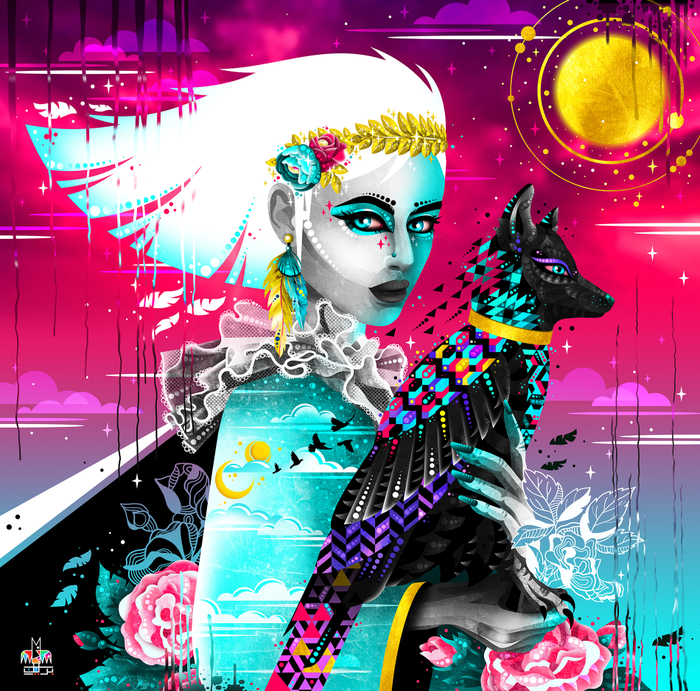 Девушка и волк