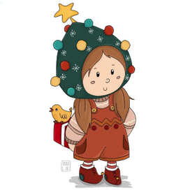 Девочка ёлочка✨🎄