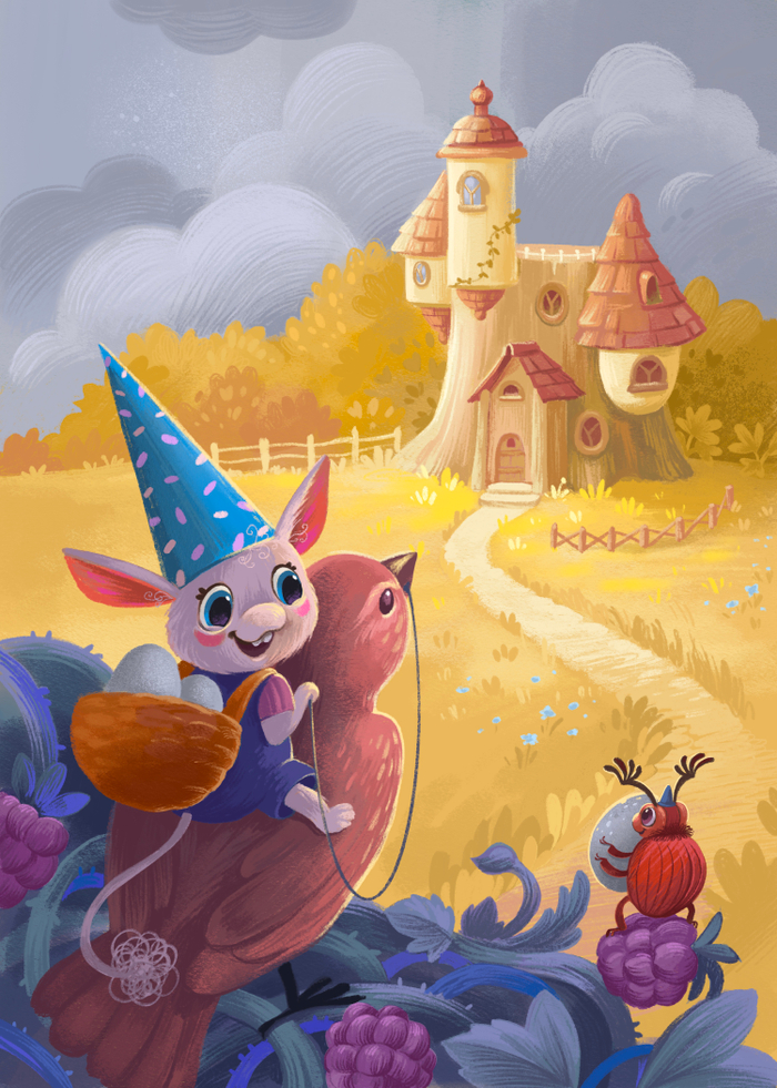 Гнездовик летит домой