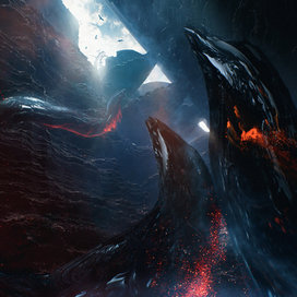 Going to the light (fractal art)