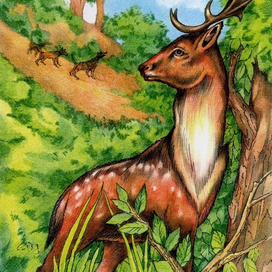 Рисунок к мифологии