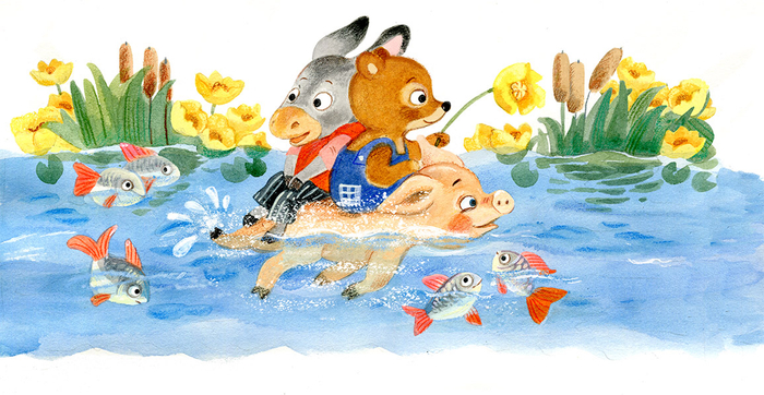 плотик поросёнок