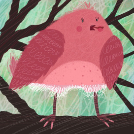 Птичка певчая