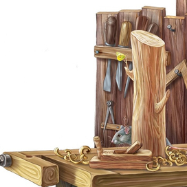 То самое полено. Пинокиио