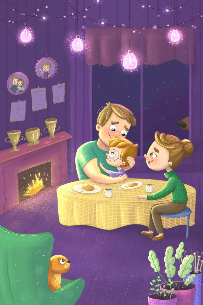 Иллюстрация для книги Toby the underdog