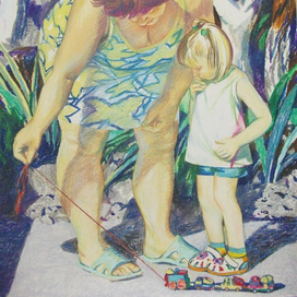 Первый паровозик. 