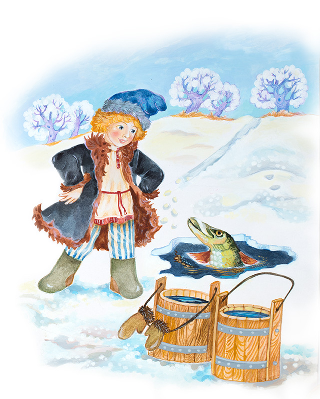 Емеля у проруби