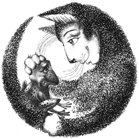 Иллюстрация к книге «Сказка о голубой кошке и синей птице»