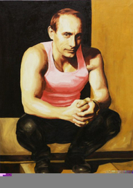 Портрет человека, похожего на одного известного политика