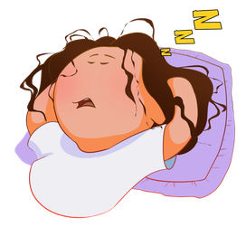 Стикер "Девочка"