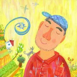 Весна в дедулькином мире