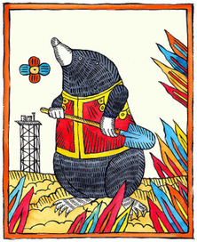 Иллюстрация для корпоративного календаря компании Норильский Никель