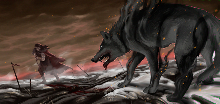 Фенрир и Тюр