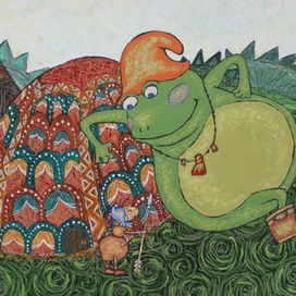 Лягушка и муравьи