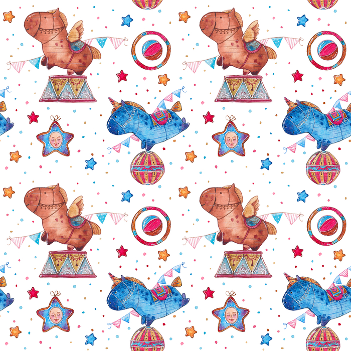 Детский бесшовный паттерн