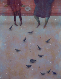 "Голубиная история" Александра Бровецкая