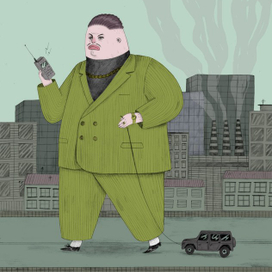 Бизнесмен 90х