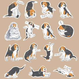 Стикерпак "Puppies"