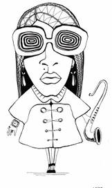 саксофонистка