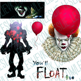 Стикеры "IT" (Оно)