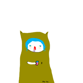 в зеленой пижаме