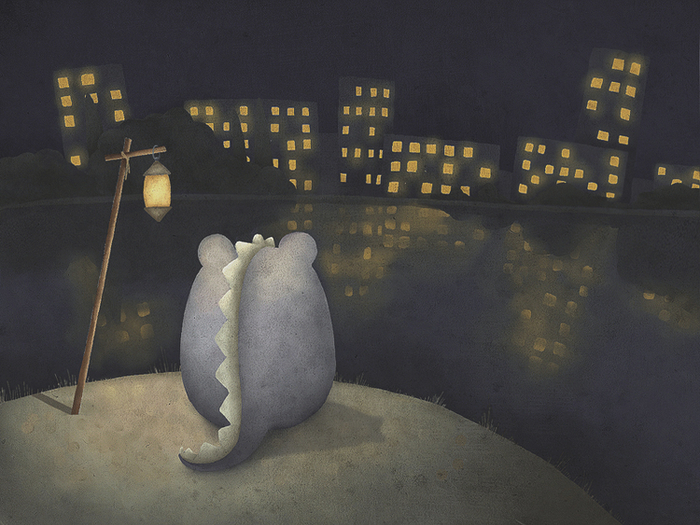 Огни большого города