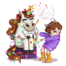 New Year's illustration