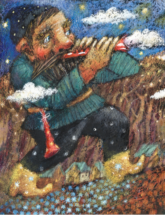 Он шёл по дороге...