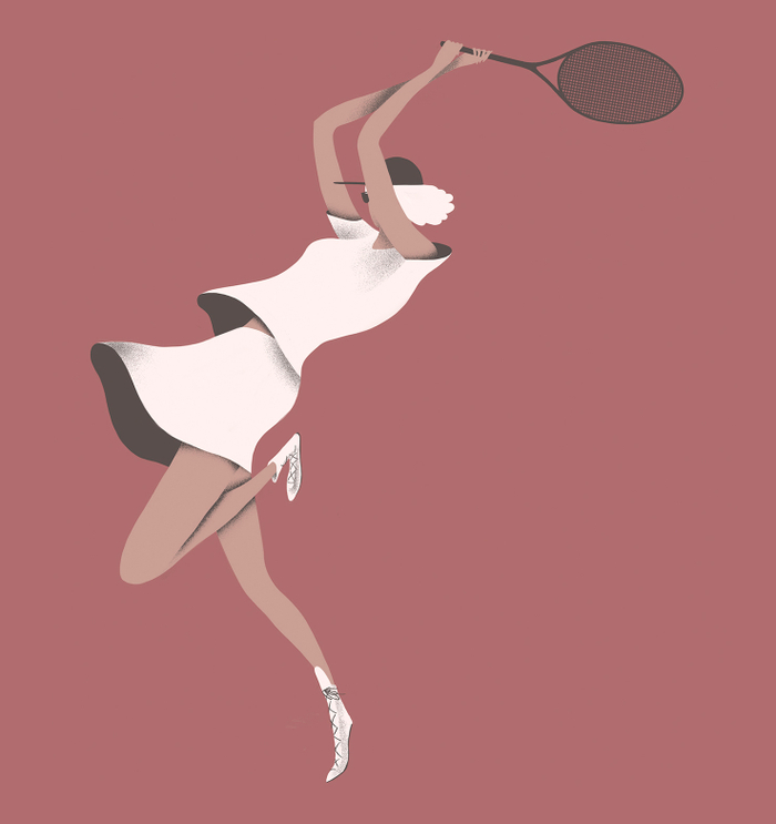  теннисистка