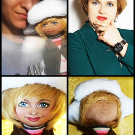 Кукла.Заказчик попросил изобразить себя красиво)