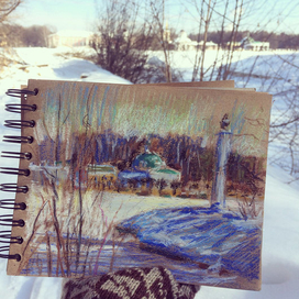 Пленэр в Кусково