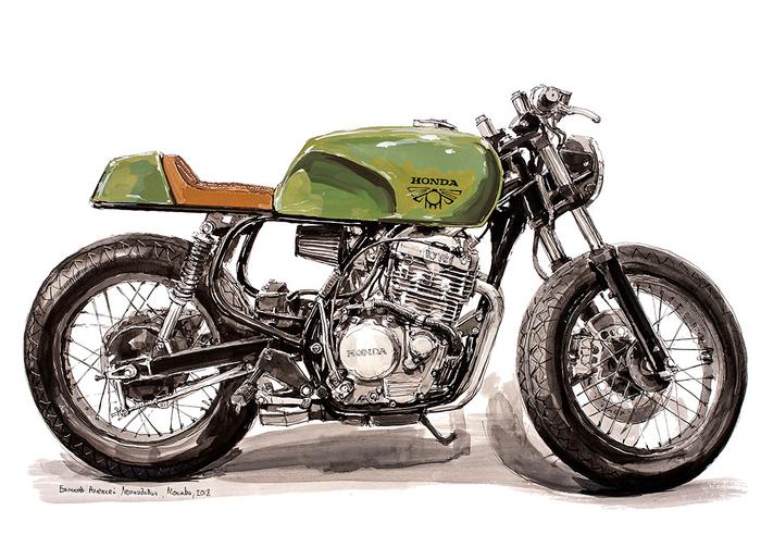 Мотоцикл, каферейсер