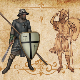  Сариант Тевтонского ордена, середина XIII века.