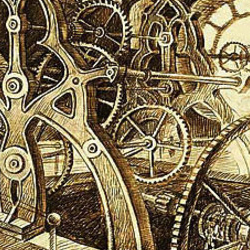 Концепт к игре. Часовой механизм