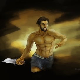 Чувак в атаке