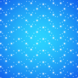 Яркие звезды на голубом фоне