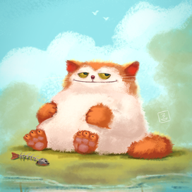 Кот, кот, съел с рыбой бутерброд