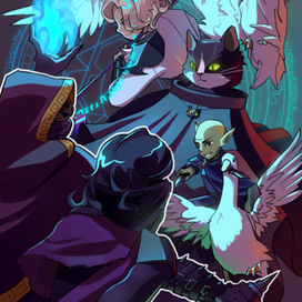 Иллюстрация к D&D игре №3 - "ревенант"