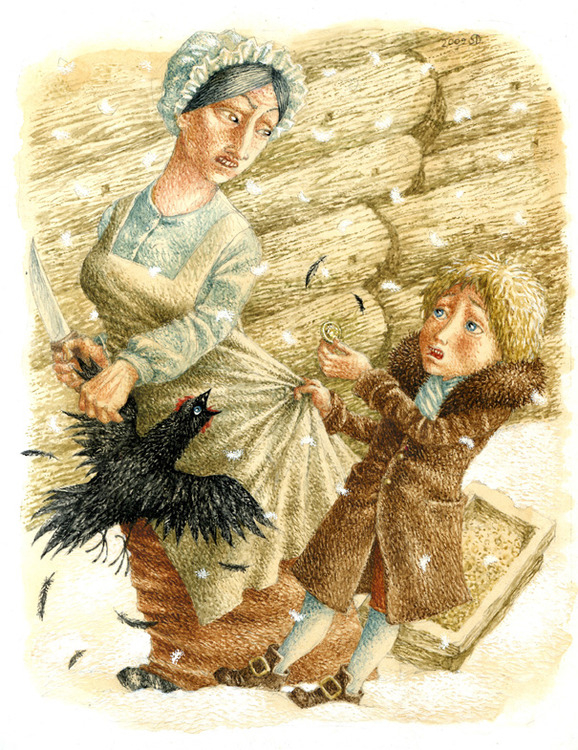 Черная Курица, Спасение Чернушки