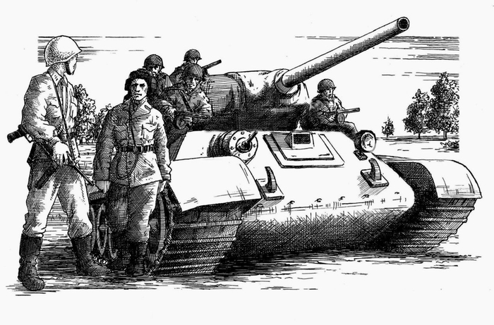 Встреча с танкистами