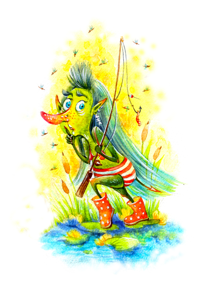 Кикиморка болотная