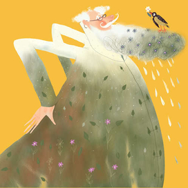 Иллюстрации к книге Маши Рупасовой  "Извините, каша дома?"