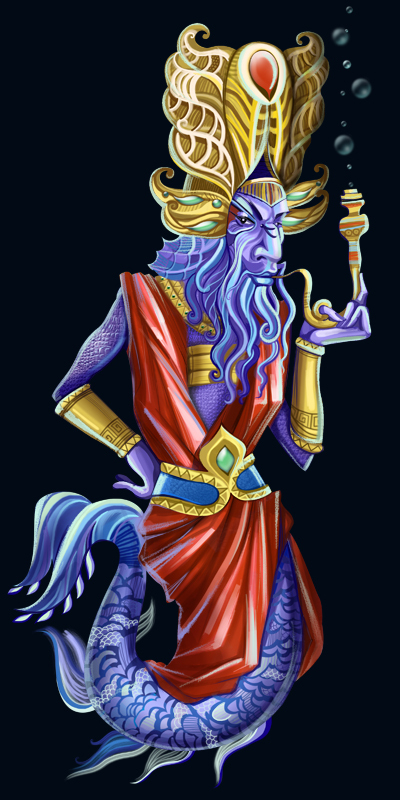 жрец тритон