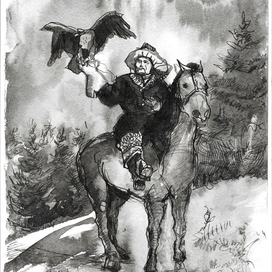 Зачем Швейцария кыргызу,                             Он видит горы сверху, снизу.                             На солнце светится Памир!                             О, как прекрасен горный мир!