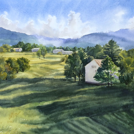 Домик в предгорьях