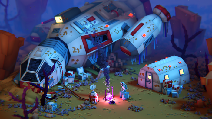 3д арт про космос