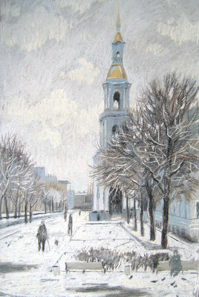 Питер зимой